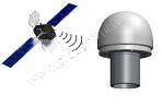 MasterAnt-GPS-R-C GPS vevőantenna menetes csőre szerelhető tartóval, RS485, rádió 1491-13