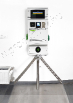 ProxerPay1400-C-RFID-PP-QR-T fizetőautomata érmeelfogadással, Paypass, nyomtatóval, QR olvasóval, RFID olvasóval