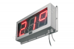 GDP3-100-V-4-T-EXT temperature display, 3x10cm heigh red digit, RS485, external
