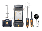 Testo 400 IAQ+ Comfort Kit. Mérőműszer készlet munkahelyi komfortérzet, effektív hőmérséklet számítására