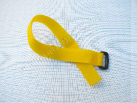 Wristband strap, yellow, velcro 16mm WB3, for WB5 wristband