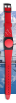 Proximity jeladó karkötő transponder WB6 EM4102 piros szíj - fekete csat - piros közép